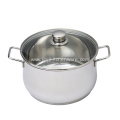 Stainless Steel Two Handle Soup & Stock Pots